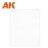 AK Interactive AK6579 SQUARE PAVEMENT BRICK BIG 5 MM / .196  SHEET 245 X 195MM / 9.64 X 7.68 “  TEXTURED STYRENE SHEET – 1 UNIT 